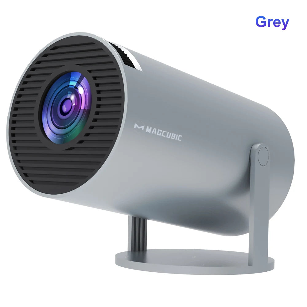 4K Portable Smart Projector — Android 14, Dual WiFi6, 290 ANSI