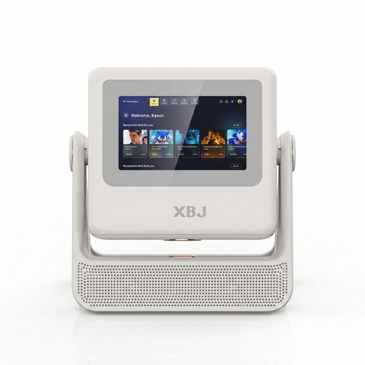 Smart Touch Screen 4K Projector — WiFi 6, Bluetooth, Auto Focus