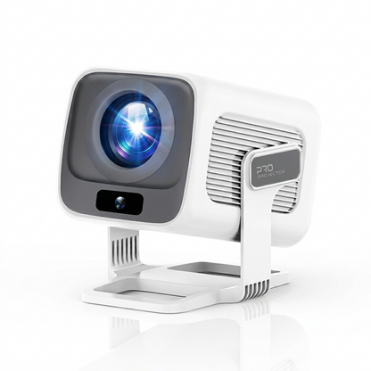 4K Native 1080P Smart Projector — Auto Focus, 600 ANSI, Android