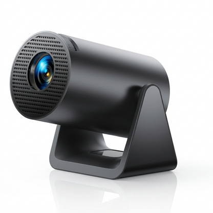 Mini Portable Projector — 1080P, Android 11, WiFi & Bluetooth, Auto Keystone