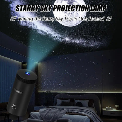 LED Star Sky Projector — USB Night Light