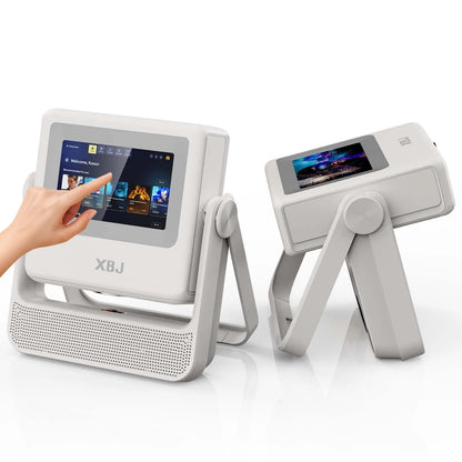 Smart Touch Screen 4K Projector — WiFi 6, Bluetooth, Auto Focus