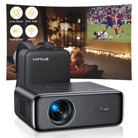4K Portable WiFi Home Theater Projector — Full HD 1080P