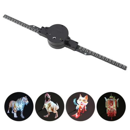3D Hologram Fan Display — WiFi LED Advertising Projector, 16.5"