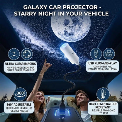 LED Star Sky Projector — USB Night Light